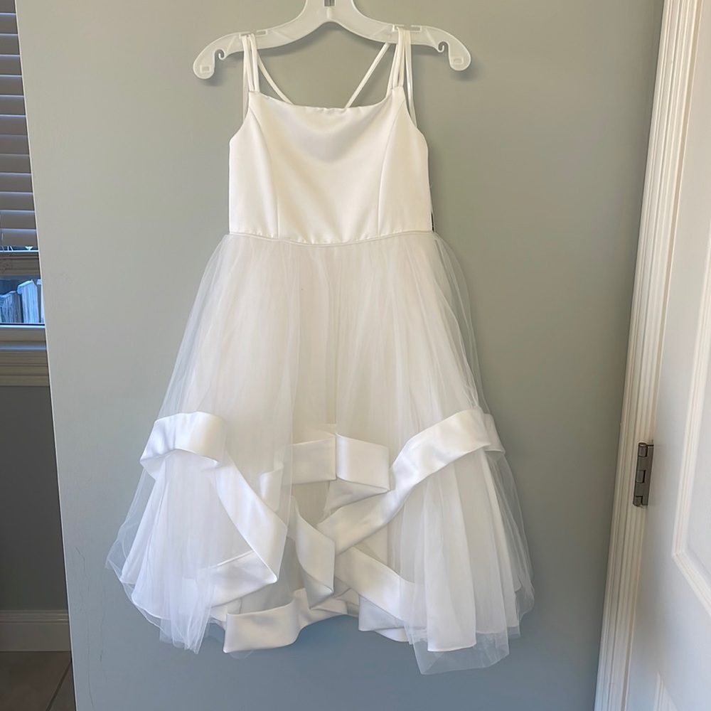 David’s bridal flower girl dress